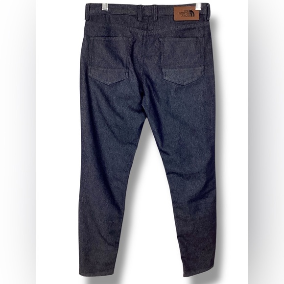 The North Face Dark Wash Jeans slim Leg Low rise Outdoor - Picture 3 of 6